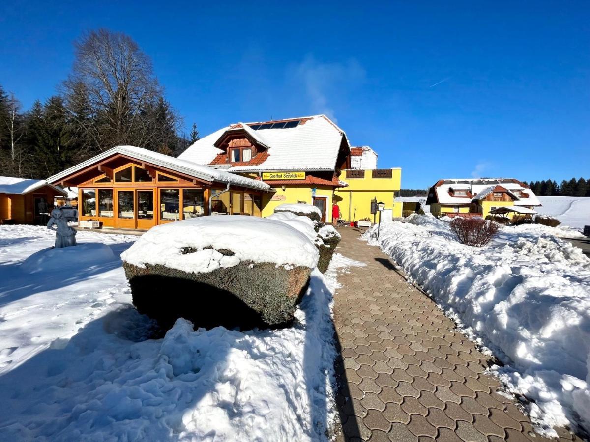Hotel Gasthof Seeblick Zeutschach Esterno foto