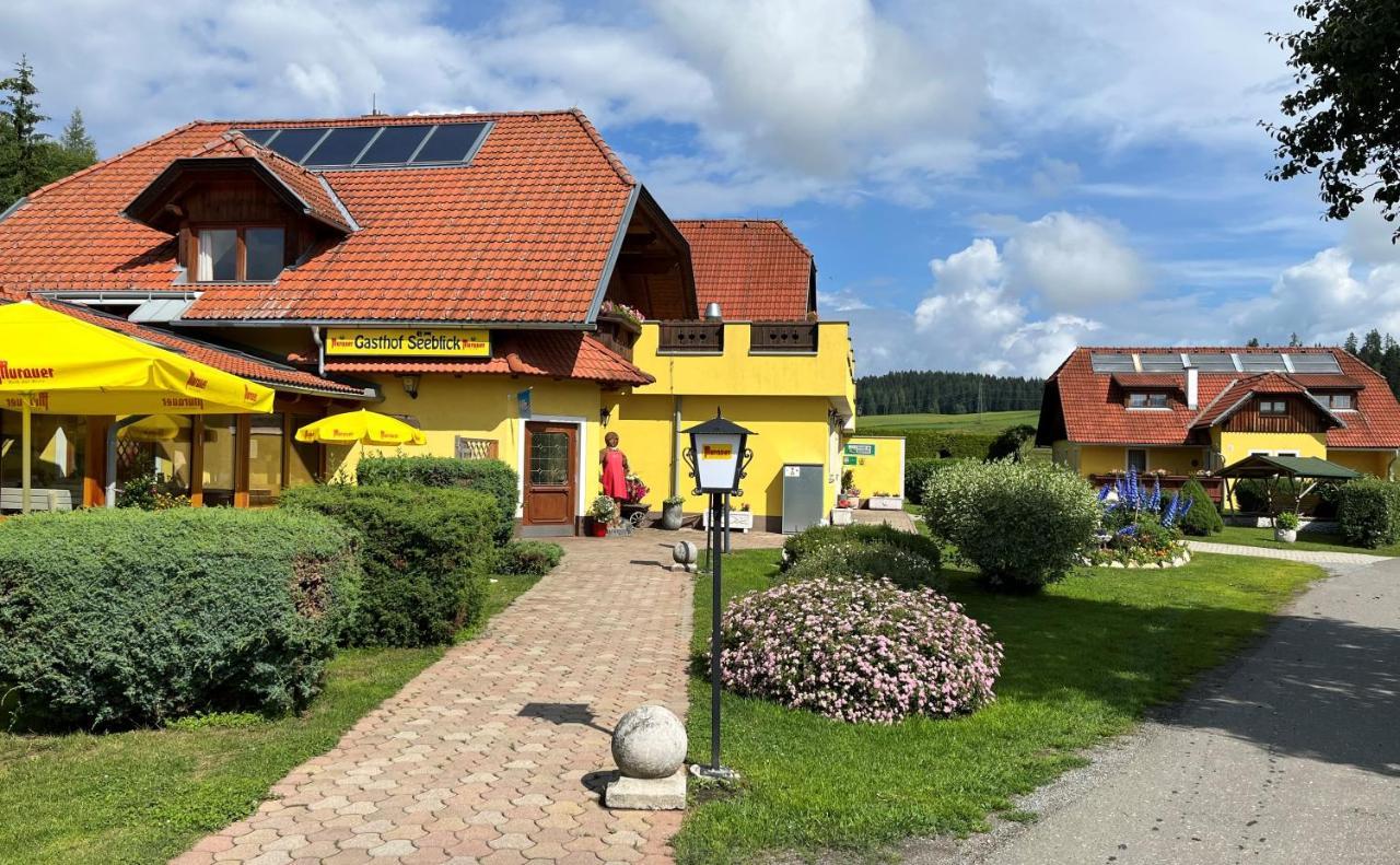 Hotel Gasthof Seeblick Zeutschach Esterno foto