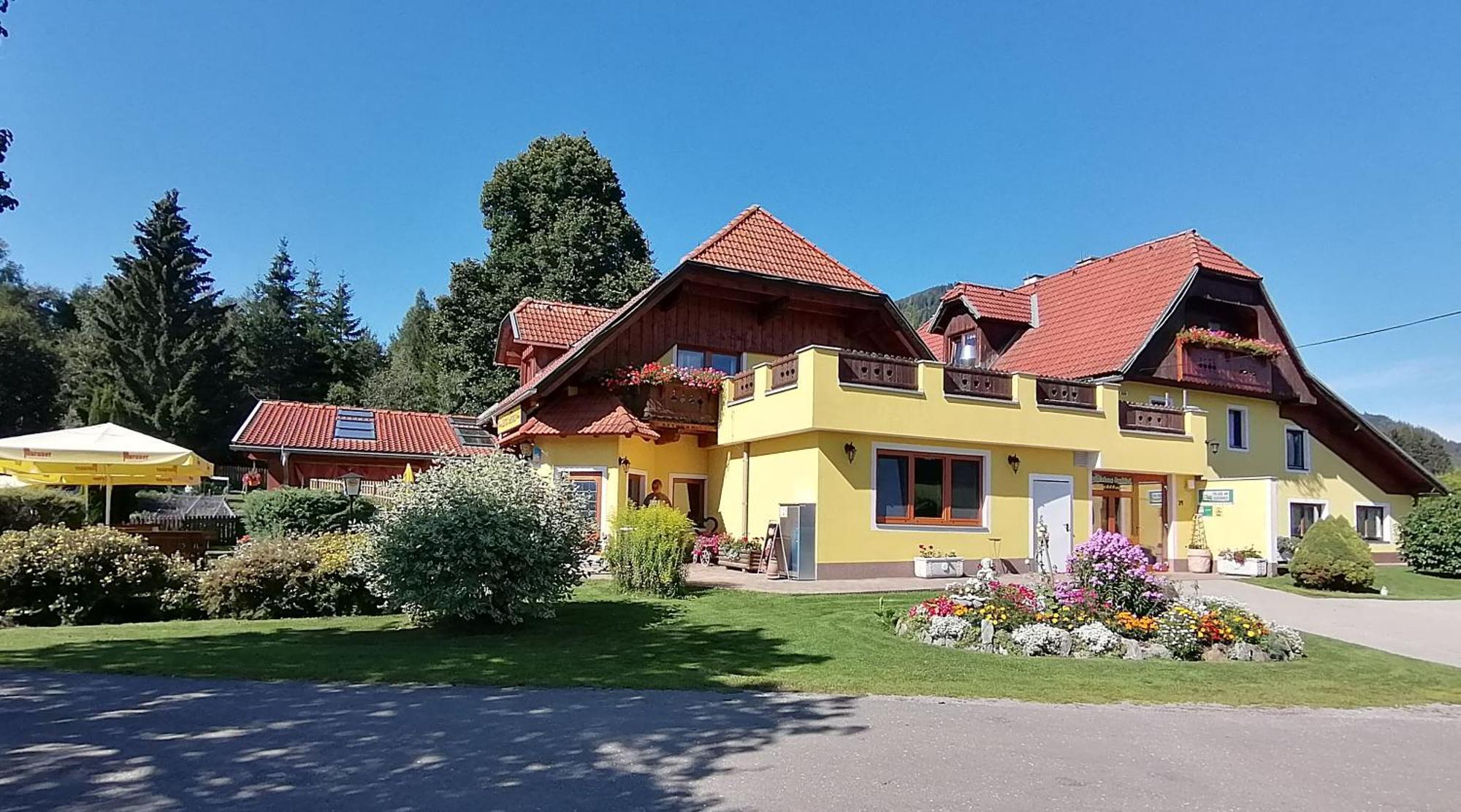 Hotel Gasthof Seeblick Zeutschach Esterno foto